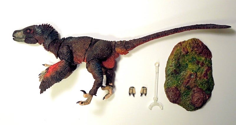 Hay muchas figuras de velociraptores, pero solo estas..