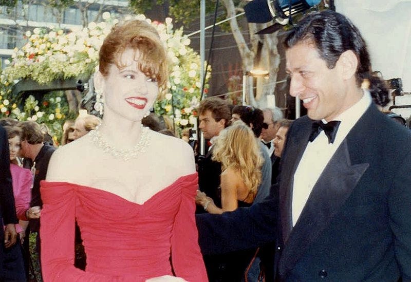 Remember When Geena Davis And Jeff Goldblum Were Married 