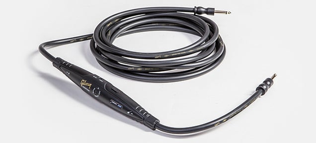 Gibson's New Audio Cable Automatically Records Everything You Play