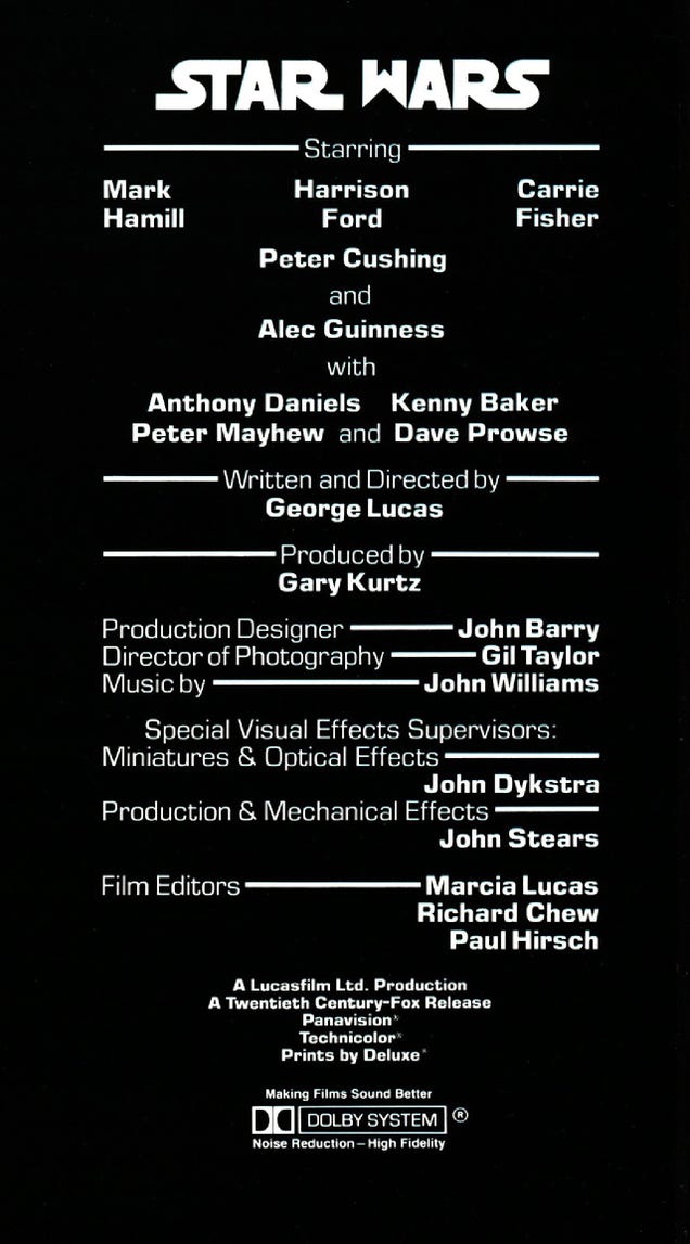Anatomy of a Logo: Star Wars