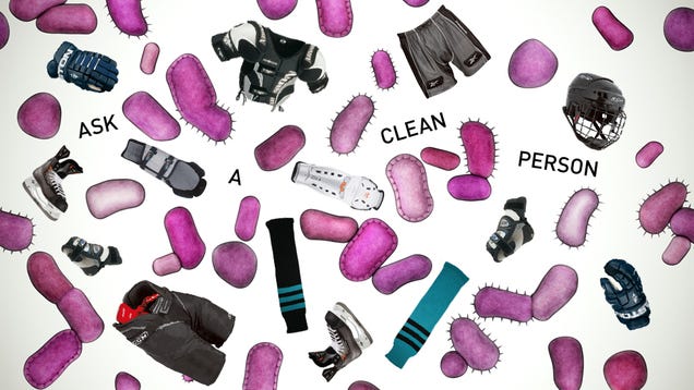 ​Your Hockey Gear Is Foul. Clean It, Or Else.
