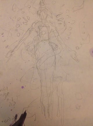 How I drew Willow from Buffy The Vampire Slayer