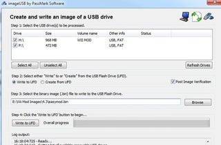 ImageUSB Makes Multiple USB Drive Imaging a Snap