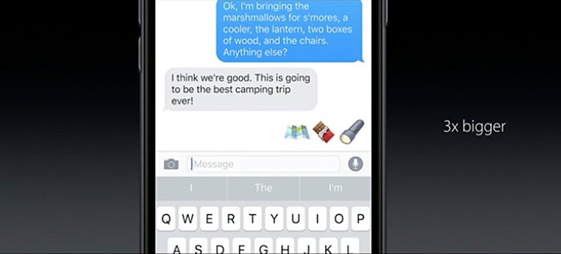 Because the Words In That iMessage Were Just Not Good Enough