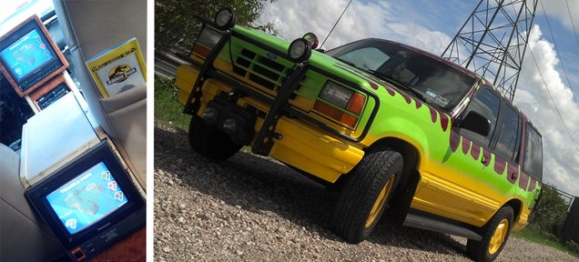 How To Build A Painstakingly Perfect Jurassic Park Ford Explorer