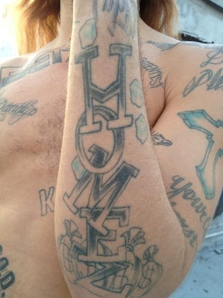 Riff Raff's Tattoos