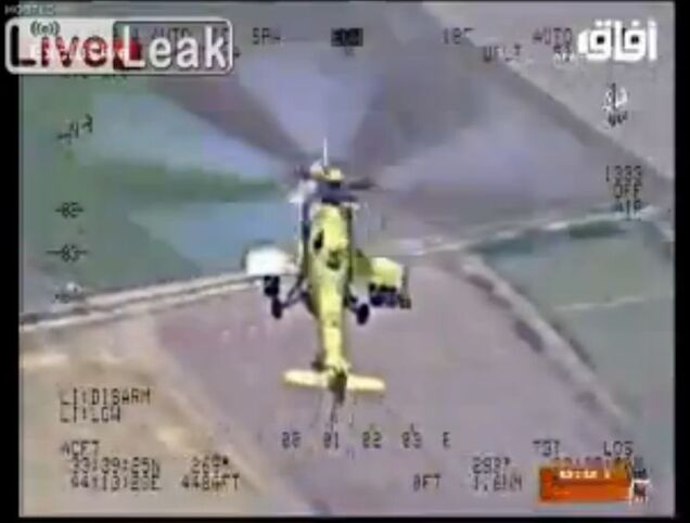 Watch Iraqi Mi-35 Hind Attack Choppers Take The Fight To The ISIS