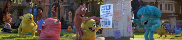 Behold the wild campus from Pixar's Monsters University