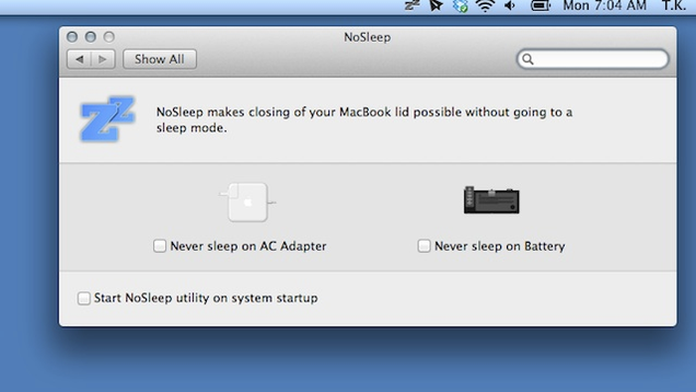 nosleep for mac