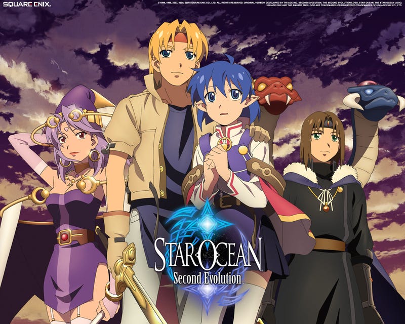 Star Ocean: Second Evolution Promo Art