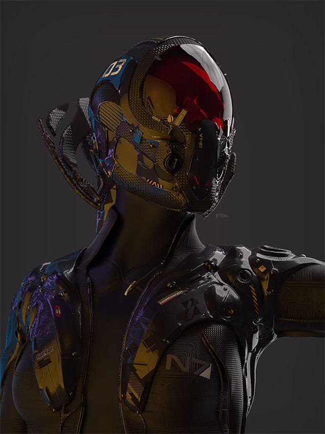 The (Fake) Mass Effect Characters Of The Future Are An Amazing Sight