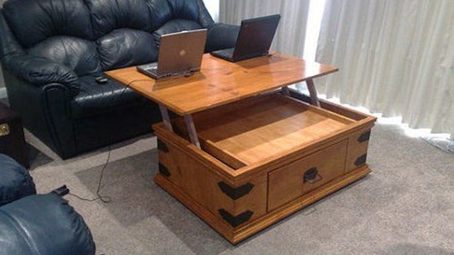 plans to build a lift top coffee table