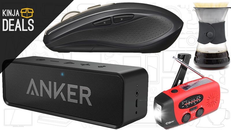 Today's Best Deals: Logitech Peripherals, 24 Hour Bluetooth Speaker, and More