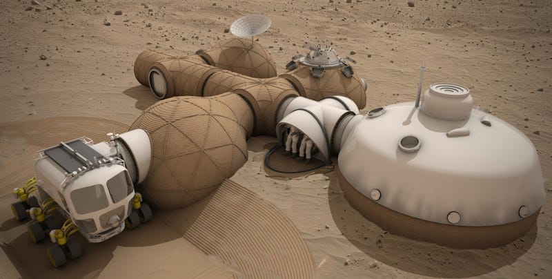 El arquitecto Norman Foster diseña una detallada propuesta para una base en Marte