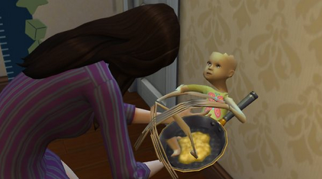 Oh Good, The Sims 4 Has Demon Babies