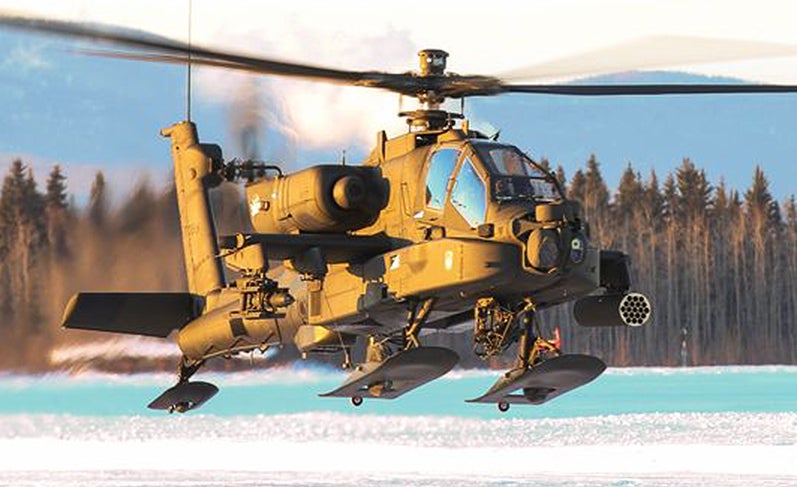 Apache Attack Helicopters Get Skis And Crew Survial Pods For Arctic Combat