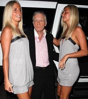 Hef's New Twins's Turn-Ons Include Appearing on 'The Girls Next Door'