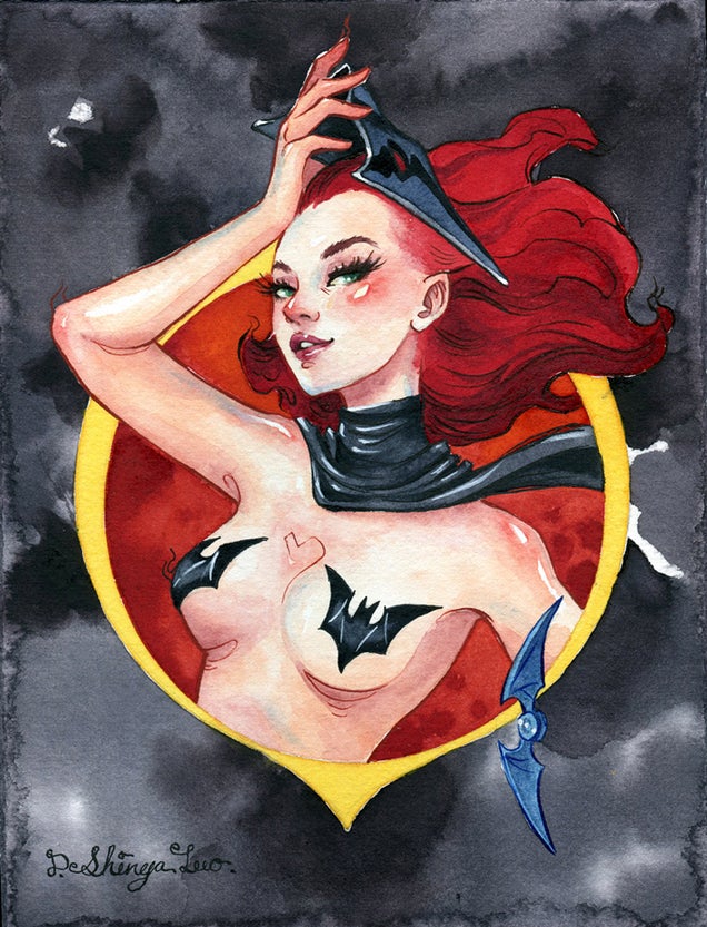 Geek girls paint geek icons, and the results will make you smile