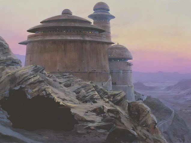 The matte paintings of the original Star Wars trilogy and their creators