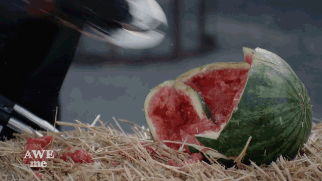 âGuy Forges The Blade From Blade, Annihilates Watermelon With It