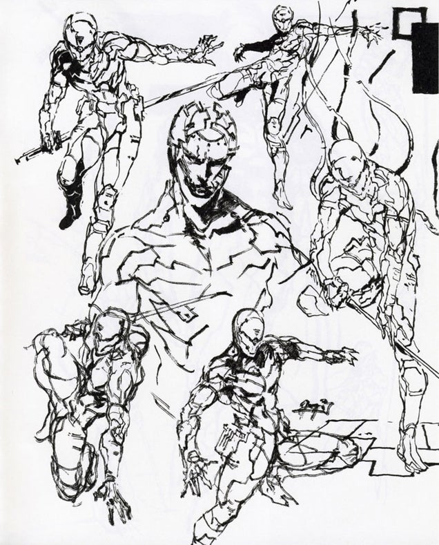 Metal Gear Ain't Metal Gear Without Yoji Shinkawa's Iconic Art