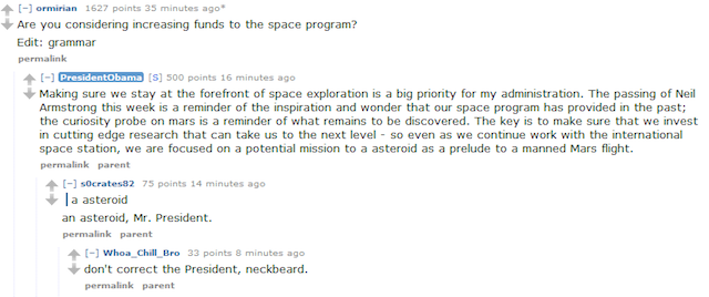 Obama Grants Interview to Racist Teen Nude Picture Website