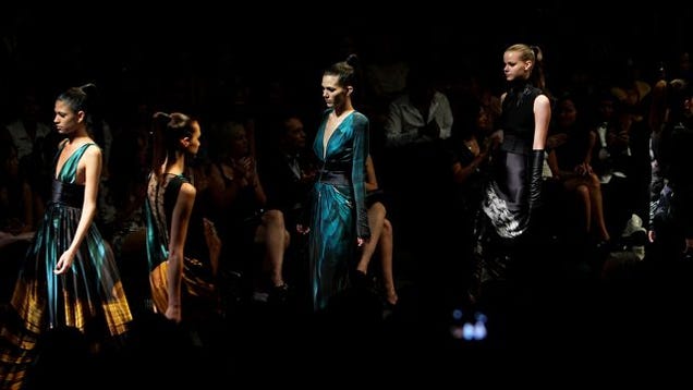 The Dior Show Closed With Karlie Kloss's Naked Ass