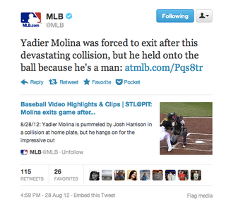 Yadier Molina Held Onto This Ball Like "A Man," According To Suddenly Unpopular MLB Employee