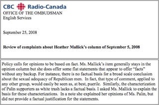 Canadian Media Ombudsman Defends 'Sexual Adequacy Of Republican Men'