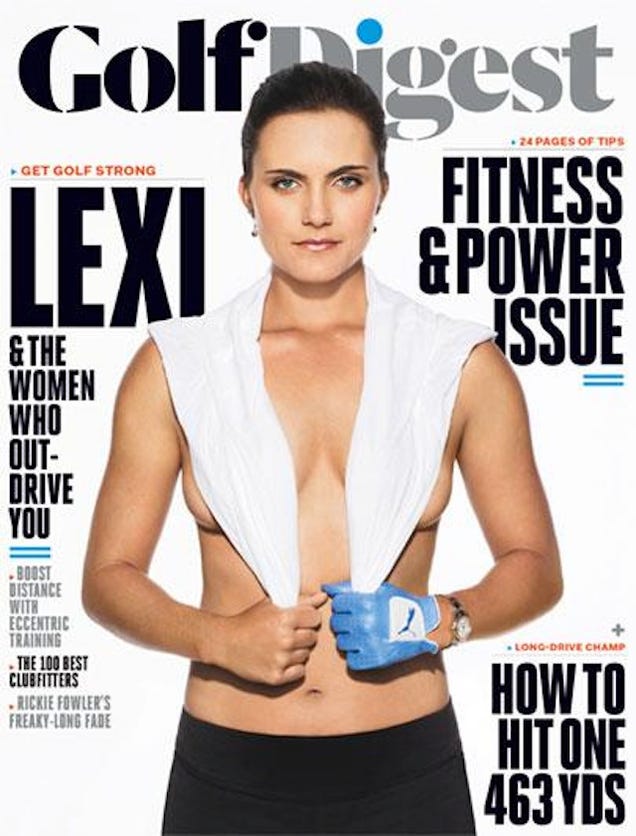 Golf Digest Embraces The Power Of Men Leering At Boobs