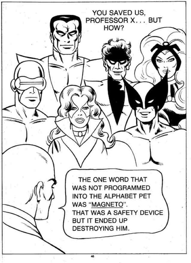 The 1983 X-Men Coloring Book Is A Lost Psychedelic Masterpiece