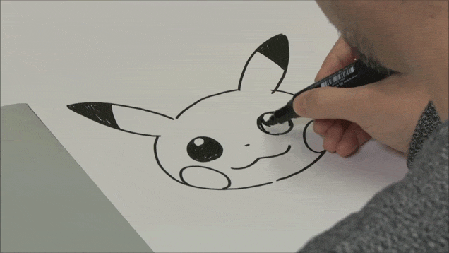 Here's How to Draw Pikachu