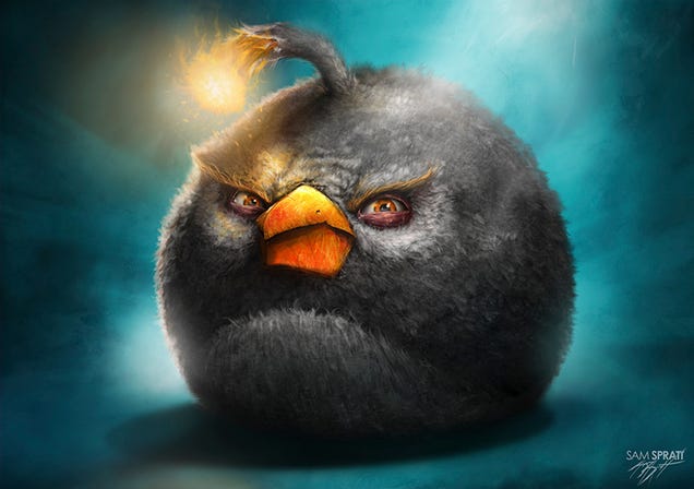Hyper-Realistic Angry Birds Look Ready For Murder