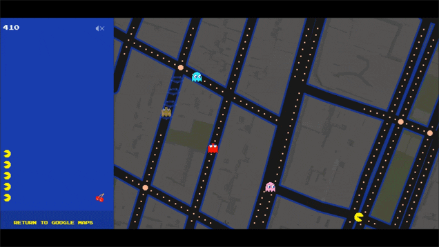 You Can Play Pac-Man On Google Maps Right Now