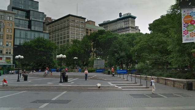 The Battleship That Took Over Union Square
