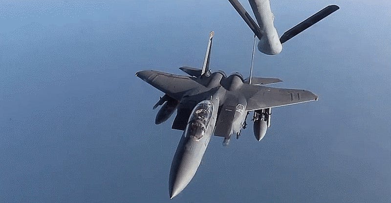 These New Videos Of Night Carrier And Tanker Ops Showcase The Air War Against ISIS