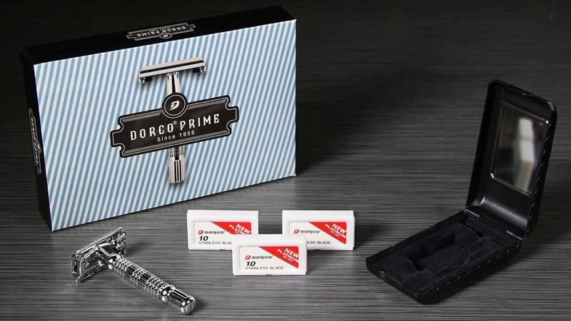Try A Safety Razor For $15, Complete With 30 Blades
