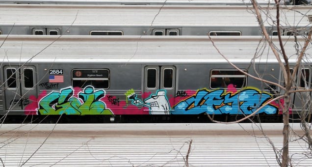 A Rare Look at the Graffiti-Covered History of NYC's Subway