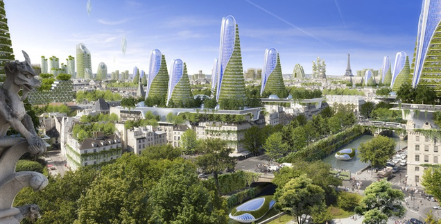 Paris as a Green and Sustainable Future City Is Even More Beautiful