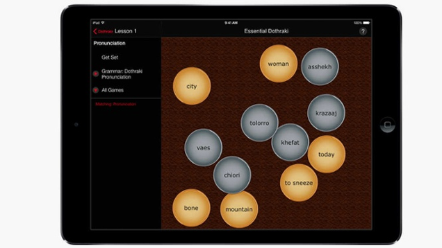 Become a master of Dothraki with this new Game of Thrones app