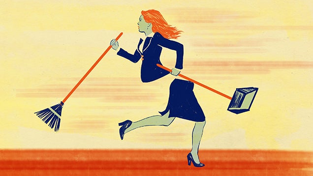 Women at Work: We're Doing All the 'Office Housework,' Too