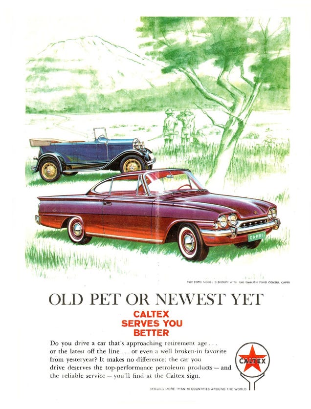 Glorious Gasoline Ads from the Dieselpunk Days