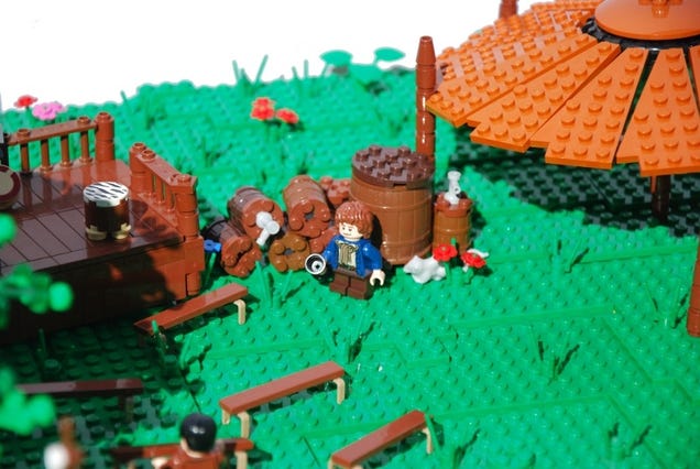 Enormous LEGO Hobbiton Model Goes Ever On And On...