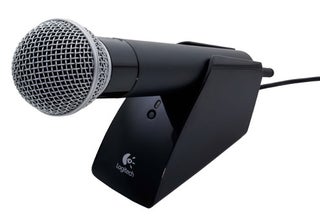Logitech Wireless Vantage Mic, So Your 'Fans' Can't Hang Themselves
