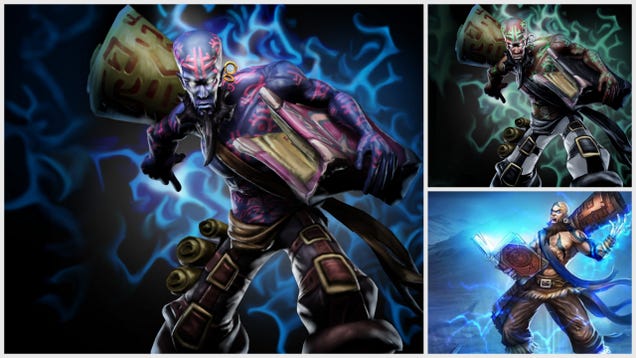 Where are the Black League of Legends Characters?