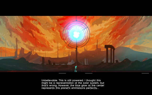 You're the One Writing the Story in This Weird, Beautiful Sci-Fi Game