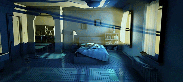 Awesome Animation Imagines the Nightmare That's Happening Around You When You Sleep