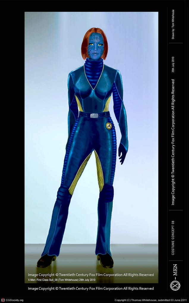 Eye-Popping New Concept Art from Avengers, Green Lantern and X-Men: First Class!