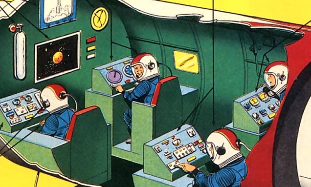 Kraft Foods Gave Away a Real Spaceship Simulator in 1959