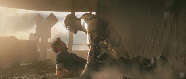 Iron Man 3 trailer screencaps reveal Tony Stark's worst nightmares. Plural.